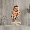 Personalized Body Builder Caricature Photo Stand - Custom Fitness Gift 2