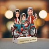 Travel Family Caricature Cartoon Photo Stand 2