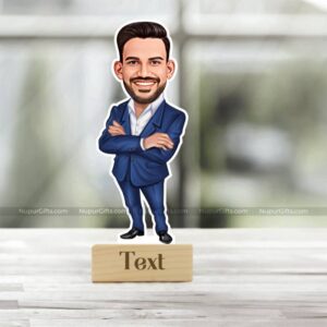 Personalized Businessman Caricature – The Ideal Gift for Corporate Events