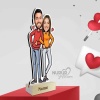 Happy Couple Caricature 2