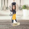 2 Female chef custom caricature for her