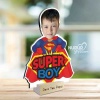 2Super Boy Kid Caricature Photo Stand Gift