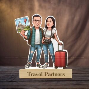 1 Travel Partners Caricature Photo Stand Gift