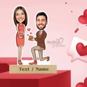 Proposal Caricature Photo Stand