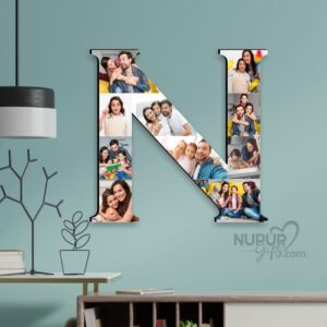 Personalized photo letter wooden gift