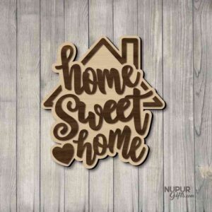 Home Sweet Home Wall Art - Rustic Home Decor