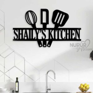 Kitchen Personalized Name sign _ Kitchen Wall Decor