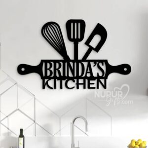 Kitchen Personalized Name Sign _ Kitchen Wall Decor 1