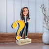 Social Bee Caricature Photo Stand 2