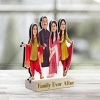 Family ever after Caricature Photo Stand