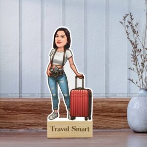 Create Your Own Travel Caricature Stand - Personalized Photo Gift 2