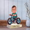Little Rider Caricature Photo Stand - Unique Personalized Souvenir 2