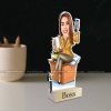 Custom Caricature Photo Stand for Women Bosses – Ideal Corporate Gift 2