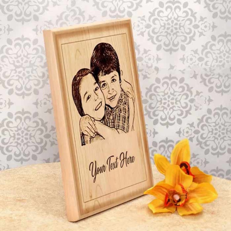 Customized Wooden Photo Frame – Cherish Your Memories with a Personal Touch 2