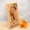 Custom Engraved Wooden Photo Frame, Best Friend Gift Idea 2