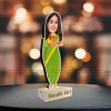 Marathi Girl Caricature Photo Stand - Ideal Gift for Loved Ones 1