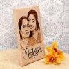 Engraved Wooden Photo Frame for Mom - Custom Mother’s Day Gift 2