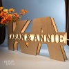 Personalized Wooden Alphabets Night Light Lamp - Custom Name Decor for Kids' Rooms 1