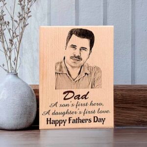 Unique Wooden Frame for Father's Day