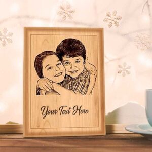 Customized Wooden Photo Frame – Cherish Your Memories with a Personal Touch 1