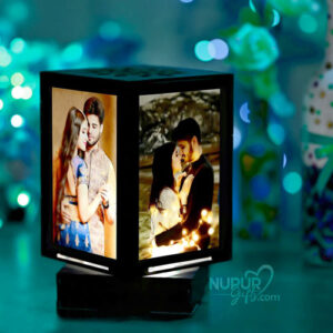 Unique Customizable Rotating Photo Lamp – Perfect Personalized Gift