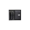 Stylish Oscar Gift Set: Includes Black Brew Mug, Voila Diary, Key Chain, and Point Pen 1