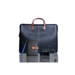 Professional Offikraft Office Ready Kit: Prism Laptop Sleeve, Sleeko Pen, Decent Diary, Cardy, and Inside Pocket 1