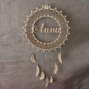 Custom Dream Catcher with Name - Handcrafted Gift Idea