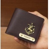 Elegant Men’s Leather Wallet – Customizable with Your Name