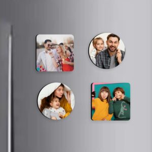 Customized Photo Magnets – Set of 4 Personalized Magnets 1