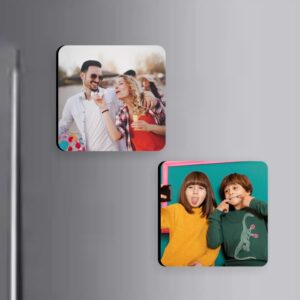 High-Quality Photo Magnets - Set of 2 | Customizable Fridge Magnets