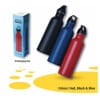 Stylish WAVE Bottle Offikraft: 750 ML Capacity in Matt Finish Stainless Steel, Available in Red, Black & Blue 1