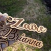 Custom Wooden Engraved Name Keychain 3
