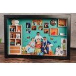 LED illuminated picture frame