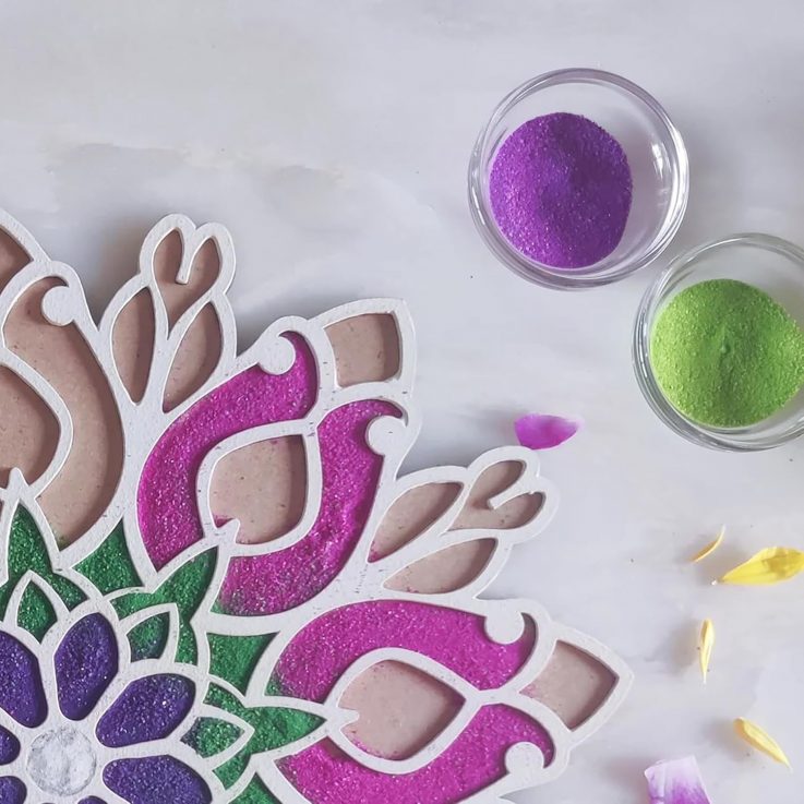 Rangoli for diwali decor 2