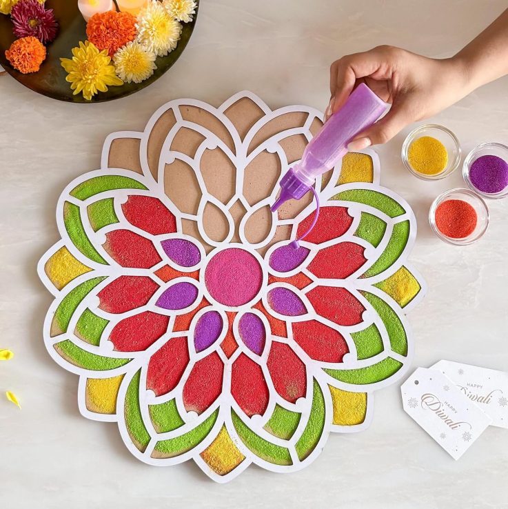 DIY Rangoli 1