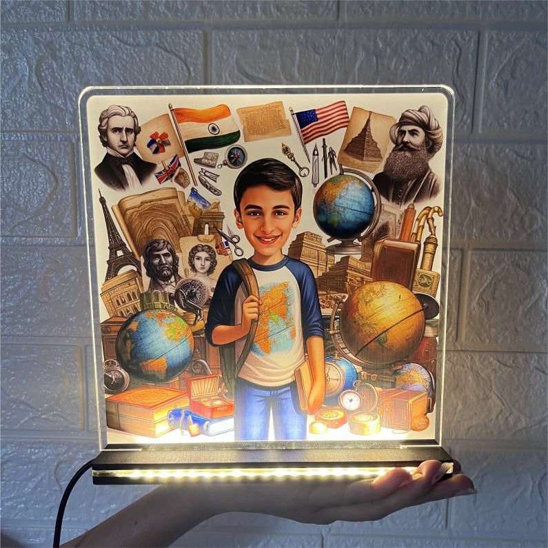 Personalized LED Night Lamp