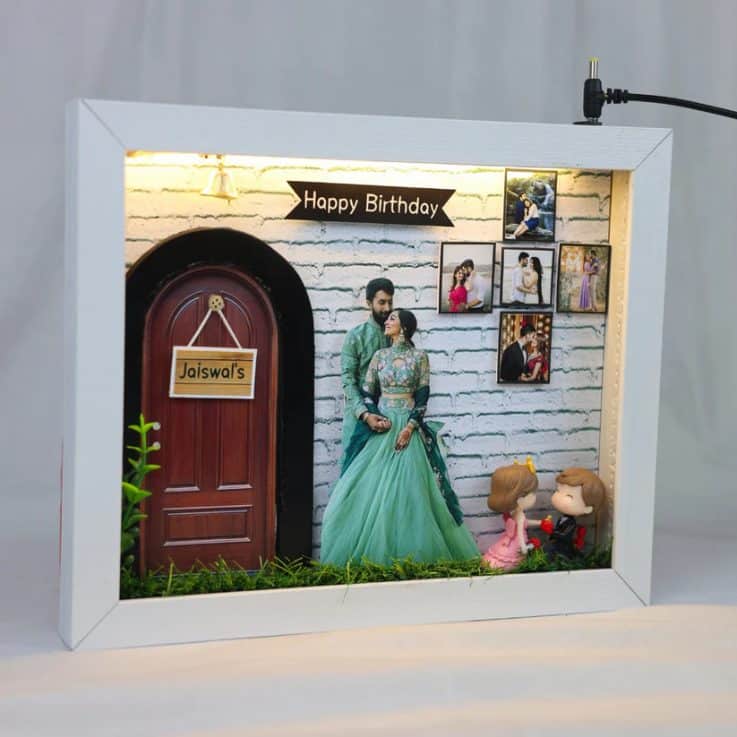 custom LED picture frame