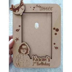 engraved personalized kids frame