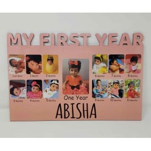 12-month baby frame