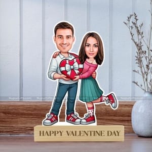 A fun and romantic Valentine’s Day gift, customized with your photo